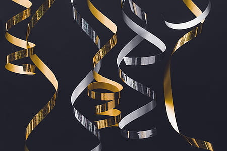 Silver And Gold Party Decor Photo thumbnail