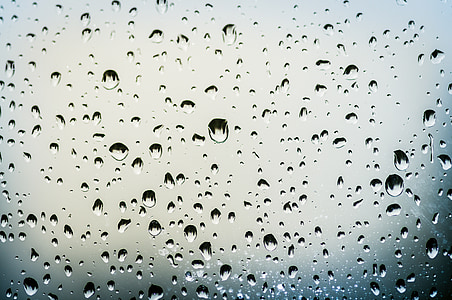 water droplets on clear glass panel wallpaper thumbnail