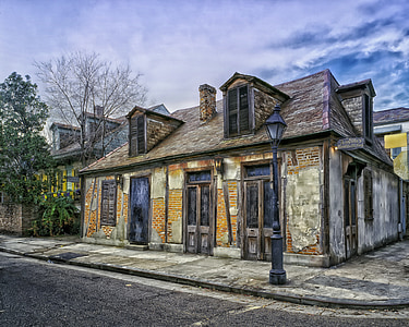 vintage gray and brown house graphics art thumbnail