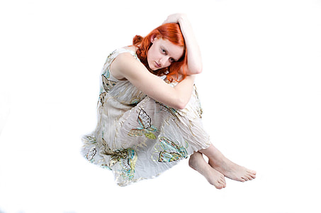 woman wearing white dress thumbnail