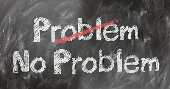 problem crashed out on top of no problem text illustration thumbnail