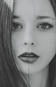 Greyscale Photo of Womans Face thumbnail