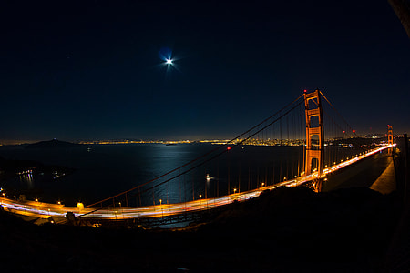 Golden Gate At Night thumbnail