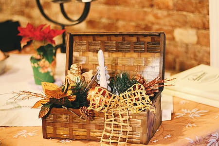 wood, art, flowers, table thumbnail