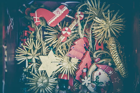assorted Christmas ornaments thumbnail