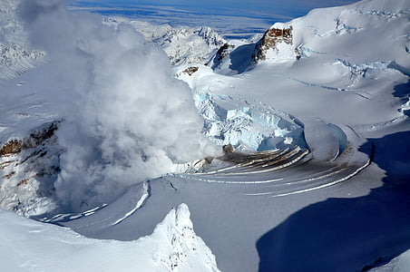 mountains covered by snow thumbnail