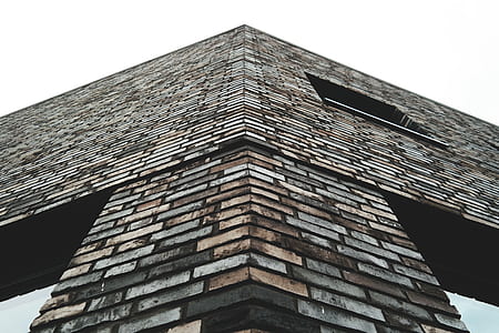 building, bricks, wall, glass thumbnail