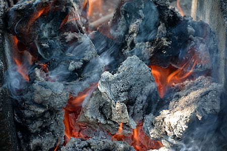 burning charcoal thumbnail
