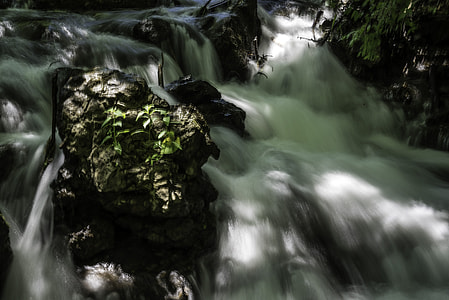 Rushing Stream at Governor Dodge State Park, Wisconsin thumbnail
