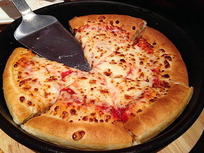 pizza on plate thumbnail