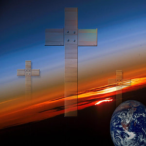 white wooden cross illustration thumbnail