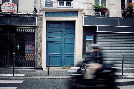 door, wall, shop, motorcycle thumbnail
