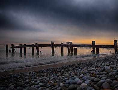 Brown Wooden Dock thumbnail