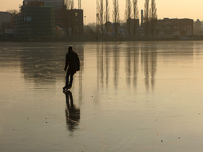 person using ice skates thumbnail