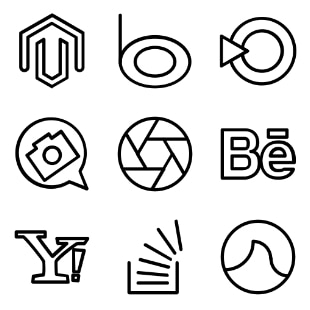 Social Media Vol. 3 svg vector icon sets
