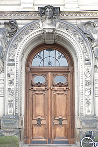 brown wooden carved door thumbnail