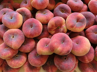 flat lay photography of peach fruits thumbnail
