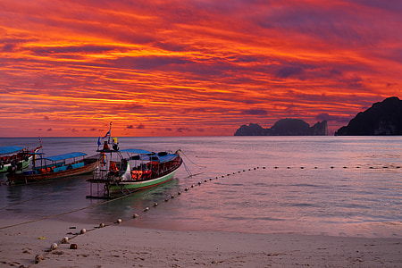 two boat near the seashore thumbnail
