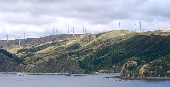 windmills on mountains thumbnail