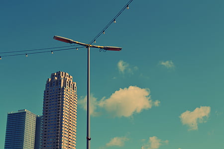 street light near building thumbnail