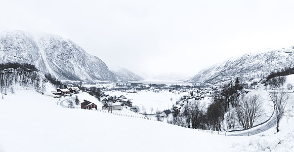 snow capped mountain at daytime thumbnail