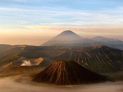Landscape of Mount Bromo on the Island of Java, Indonesia thumbnail