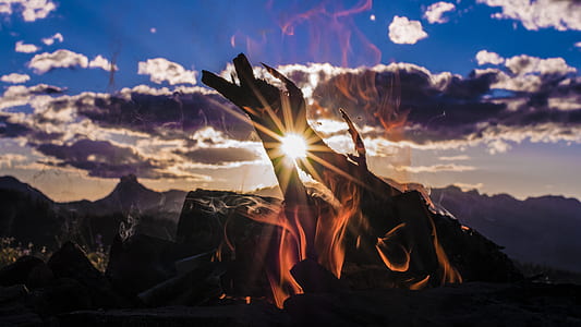 bonfire wallpaper thumbnail