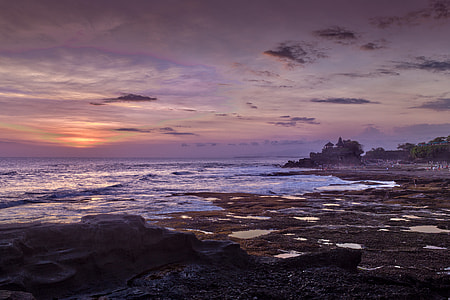 photo of sea during golden hour thumbnail