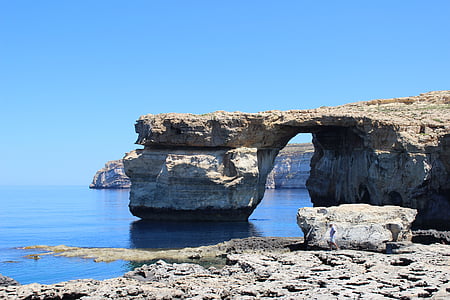 gray cliff on body of water thumbnail