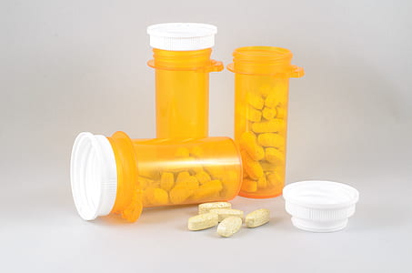 three yellow pill bottles thumbnail