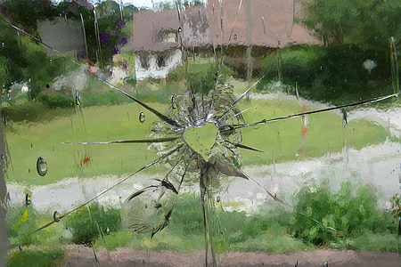 photo of broken glass thumbnail