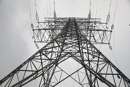 low angle photo of transmission tower thumbnail