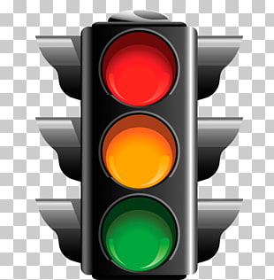 Solar traffic light Road transport , Traffic light , black, red, and yellow traffic light PNG clipart