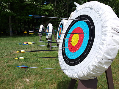 white arrow targets at daytime thumbnail