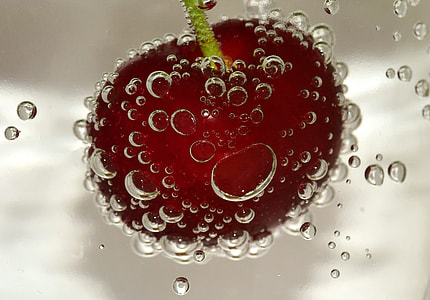 cherry fruit on water thumbnail