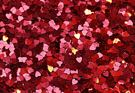 red hearts decor lot thumbnail