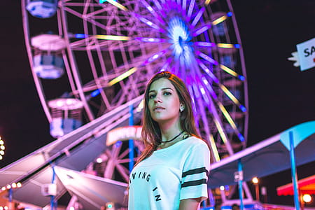 Low-angle Photography of Female on Carnival thumbnail
