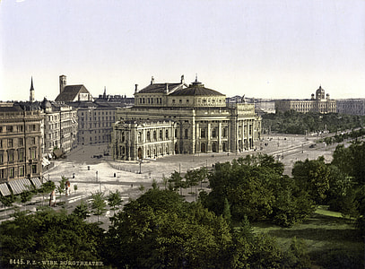 Color photo lithograph of Vienna, 1900 in Austria thumbnail