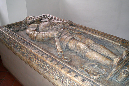 Vojtěch I of Pernstein's tomb in St. Bartholomew's Church in Pardubice, Czech Republic thumbnail