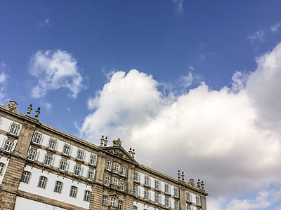 city, sky, clouds, street thumbnail