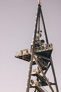 gray metal spiral stair thumbnail