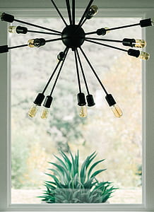 black chandelier thumbnail