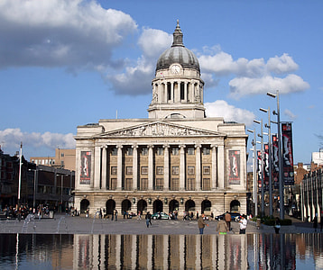 Nottingham Council House in England thumbnail