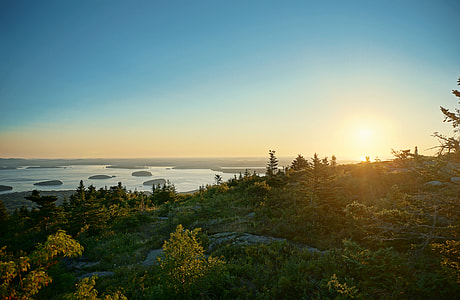 Landscape at Bar Harbor at Acadia National Park, Maine thumbnail
