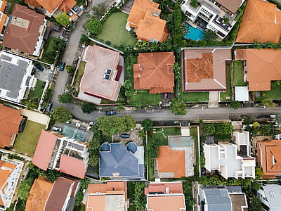 aerial photo of houses during daytime thumbnail