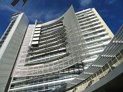 low-angle photography concrete building thumbnail