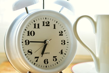 white bell alarm clock thumbnail
