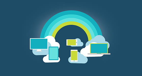 Cloud Computing with Rainbow connecting devices thumbnail