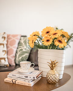 flower, yellow flower, table, paris thumbnail