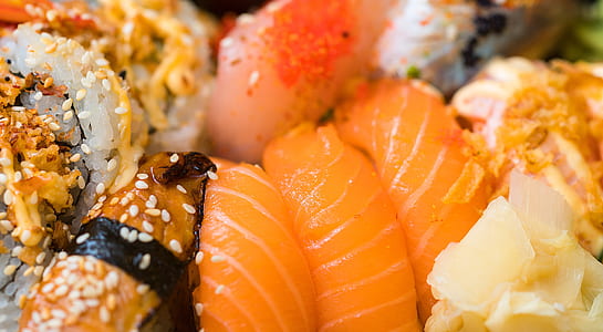 shallow focus photo of sashimi dish thumbnail